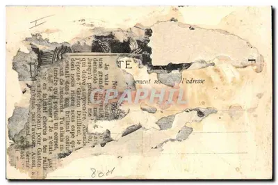 Roquefavour — A estrada de Aix — Fot. Lacour, n° 502 — Verso