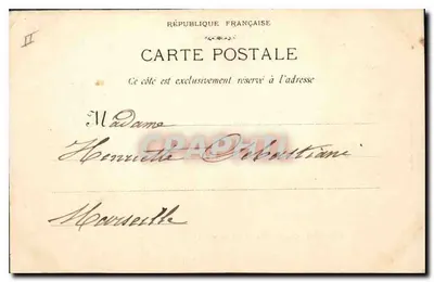 Roquefavour — Hermitaż — fot. Lacour Marneille, nr 588 — Rewers