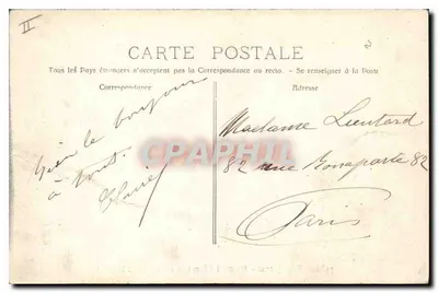 Roquefavour — Przyjazd do Ermitażu Vallon St-Honorat — Phototyp K. Lagour Marse — Rewers