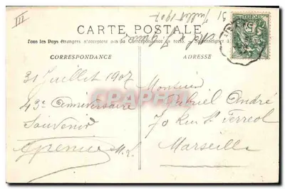 Roquefeuvar - Restauracja Ermitażu — Fototypia R. Lacour - Marcottile, nr 3591 — Rewers
