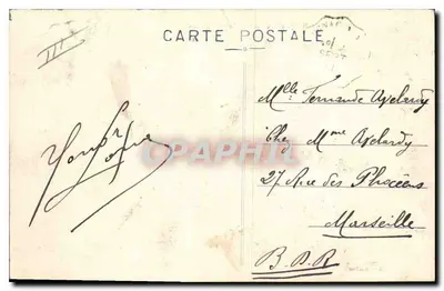 Roquefavour — Wyjście z Kanału — Photo Garnier — Rewers