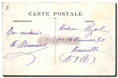 Roquefavour - A Cascata — editor L. Norat — Verso