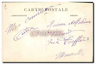 Roquefavour - Restauracja Ermitage — wydawca anonimowy, numer serii 3591 — Rewers