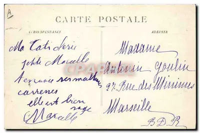 Okrąg Aix-en-Provence — Roquefavour — Les Trois Ponis — Kolekcja C. Marignat — Aix — Rewers