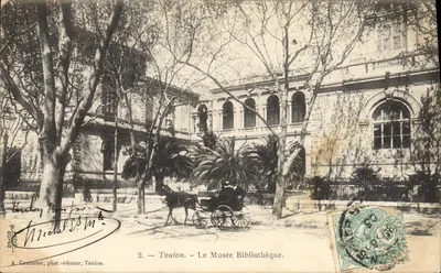 Toulon — O Museu Biblioteca — A. Centurier, fot.-editor, Toulon. N°2