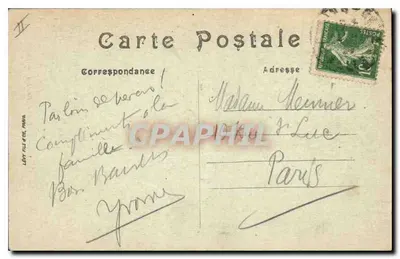 Moulins — Zamek Duków z Burbonu — LL, nr 128 — Rewers