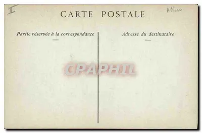 Moulins — Castelo dos Duques de Bourbon — Novas Galerias MATHIAUX Frères — n°24 — Verso