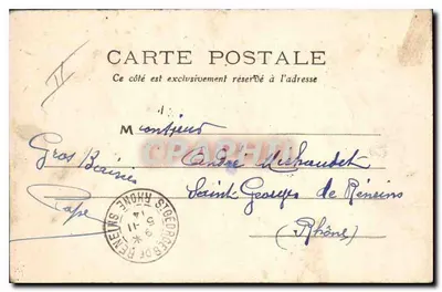 Moulins — A Capela das Carmelitas — Allier — 35 — editor M.T. I.L. — Verso