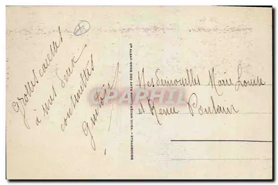 Vichy - Nei Nuovi Giardini — editore Ch. Alsace, Strasburgo, n° 107 — Verso