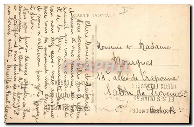 Vichy - Most Aristide Briand — Wydawca Ideal, nr 419 — Rewers