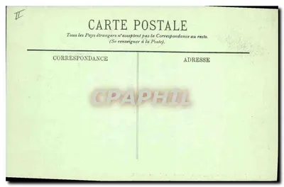 Vichy — Widok z tarasu kasyna — LL. n°35 — Rewers