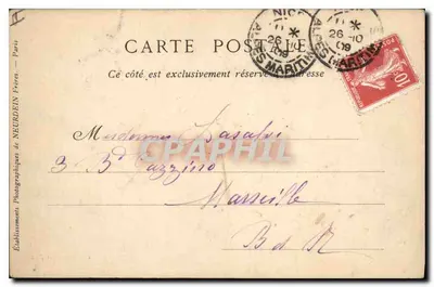 Vichy — O Casino, o Salão — Coleções ND Phot, n°102 — Verso