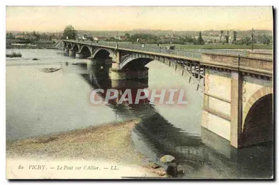 Vichy — O Ponte sobre o Allier — LL.