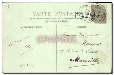 Vichy — O Novo Parque — Uma Avenida — LL. — Verso