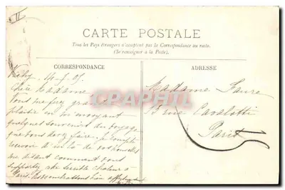 Vichy — Een Uitzicht op de Allier — LL. — Achterkant