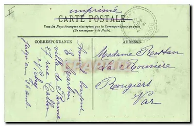Vichy — Aleja w Nowym Parku — LL. n°161 — Rewers