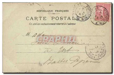 Fonte Médicis — Florença — editada por Carte Photo N°2 — Verso
