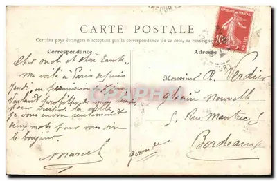 Place de la Bastille — Colonne de la Bastille — B.F. Paris n°97 — Rewers