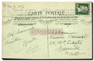 Parijs — Panorama van de Zeven Bruggen — I. D. — Achterkant