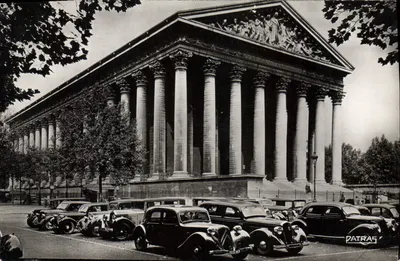 O Panteão em Paris — vista com carros da época — editor Patras n°5
