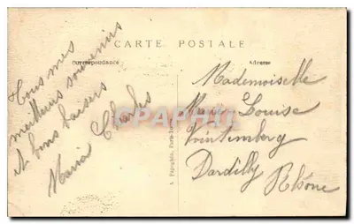 PARIS — Le Palais et le Jardin du Luxembourg — A. P. — Rewers