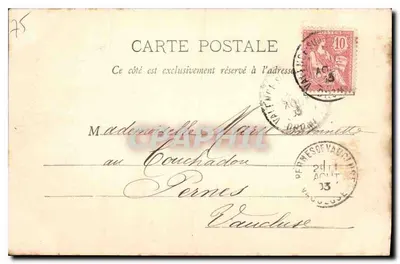Paris - A Torre Saint-Jacques — editor anônimo, n° 44 — Verso
