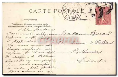 Pau — Widok panoramiczny — L. CHATAGNEAU, Pau — Rewers