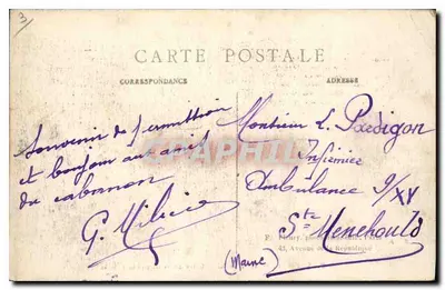 Arc de Triomphe de l'Étoile — Paryż (8e, 16e i 17e arrt.) — F. Figuery — Rewers