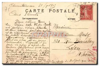 Paris — La Place de la Concorde — C. M. — Rewers