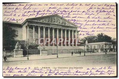 Paris — A Câmara dos Deputados — editor Paris, n° 217