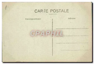 Paris — Um Canto do Jardim das Tuileries — C. M. — Verso