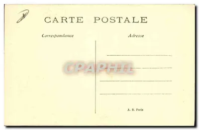 Paris – Catedral de Notre-Dame — A. B. Paris — Verso