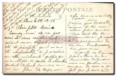 Paris — O Pont Alexandre III — Editora ELD, n° 4606 — Verso