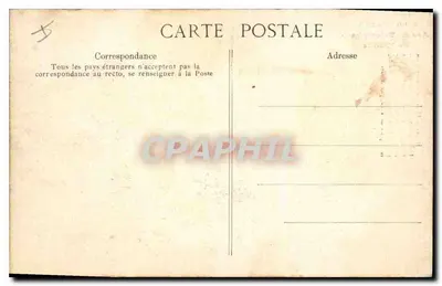 Arc de Triomphe de l'Étoile — Paryż — wydawca nieznany, nr 4100 — Rewers