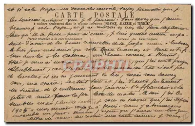 PARIJS - Station Saint-Lazare — uitzicht op de hoofdgevel — uitgever niet geïdentificeerd — Achterkant