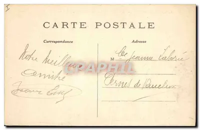 Paris (8e arr.) — O Rond-Point dos Campos Elísios — editor desconhecido, n° 119 — Verso