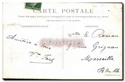 París - Bois de Boulogne. La Cascada — editor no visible, número de serie ilegible — Reverso