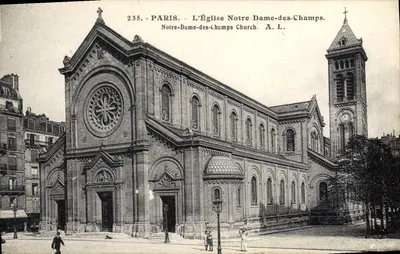 Paris - A Igreja Notre-Dame-des-Champs — A. L. — n° 235