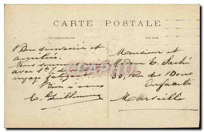 Paryż — Rond-point Champs-Élysées — C. M. n°119 — Rewers