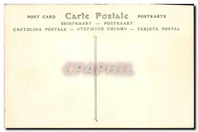 Paryż — Kościół Notre-Dame. Statua N.-D. Paryża między dwoma aniołami nad galerią Królewską przed różą — N.D. Fot. nr 3534 — Rewers