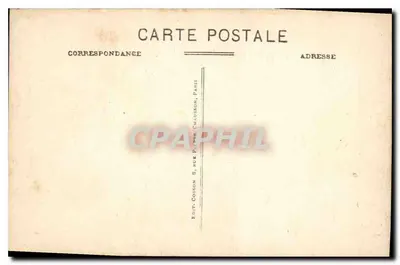 Paris - Hotel dos Invalidos - Interior (lado Meridional) — C.M. n°268 — Verso