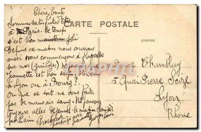 Paris - Ponte Alexandre-III — editor desconhecido, n° 65 — Verso