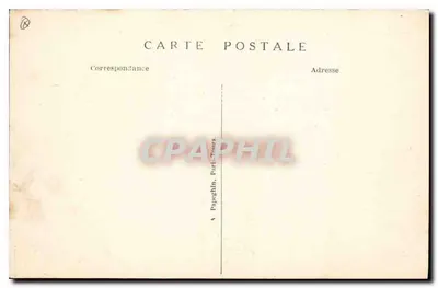 Bilhete postal antigo Paris Place de la Bastille e Colonne de Jillet — Verso