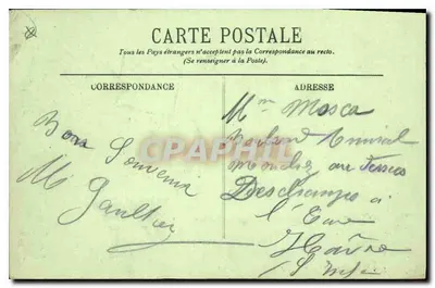 PARYŻ — Ruiny Bastilii — LL. n° 3296 — Rewers