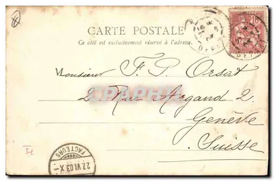 Paris — Estátua de Luís XIV — Rue Étienne Marcel — editor Paris & Cie, n° 132 — Verso