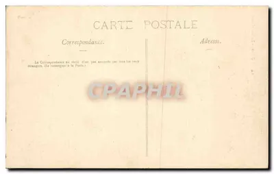 Paris - O Panteão — vista da fachada clássica com domo e colunatas — editor desconhecido, n° 24 — Verso