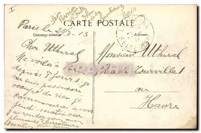 Paryż - Most Alexandre III - Pejzaż ogólny — wydawca B.D. n°4127 — Rewers
