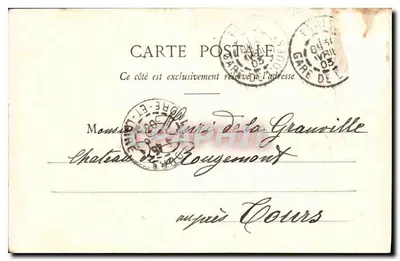 Paris - O Jardim das Tuileries — editor desconhecido, n° 35 — Verso