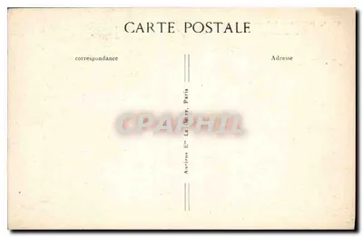 Paris — Arênes Romanas — Rue Monge — Editor E.P.D. n°4190 — Verso