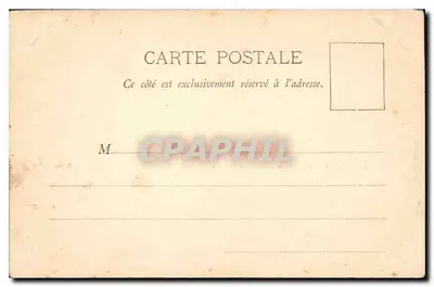 Bilhete postal antigo Joigny Vista Geral das Margens da Yonne — Verso